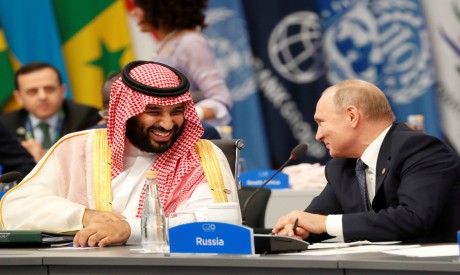 Vladimir Putin, Mohammed bin Salman