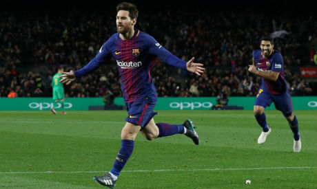 Barcelona’s Messi
