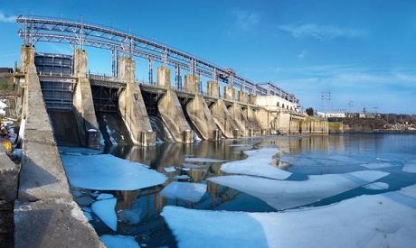 Hydroelectric pumped storage power plant on Dniester river, near Dubasari, Moldova (Photo: Global Wa