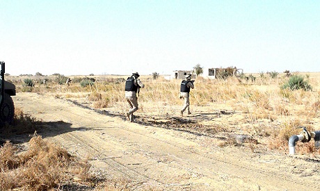 Army operation in Sinai 