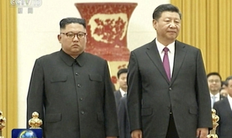 Kim Jong Un, Xi Jinping