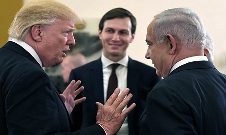 Trump, Kushner, Netanyahu