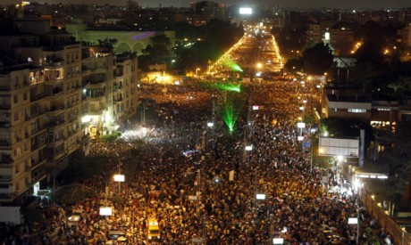 Protest against Mohamed Morsi