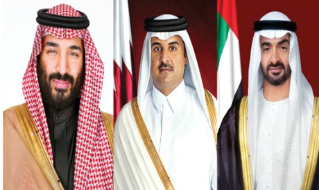 Bin Salman, Tamim and Bin Zayed