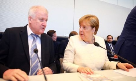 Angela Merkel, Horst Seehofer