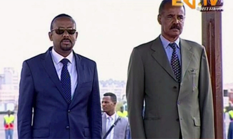 Ethiopian Prime Minister Abiy Ahmed and Eritrean President Isaias Afwerki