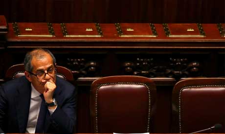 Italian Economy Minister Giovanni Tria (Reuters)
