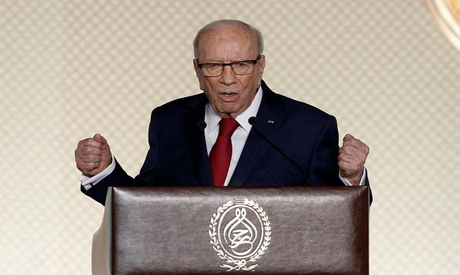 Tunisian President Beji Caid Essebsi 