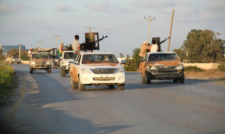 Government forces in Tripoli