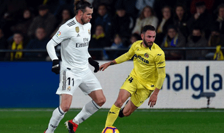 Gareth Bale suffered an injury playing against Villarreal earlier this month (AFP)