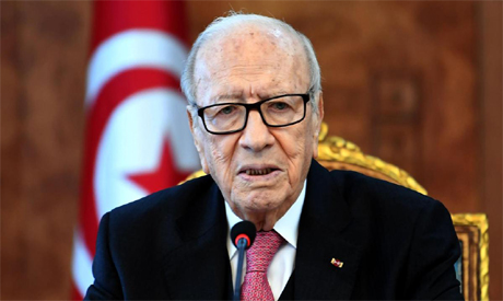 Tunisian President Beji Caid Essebsi 