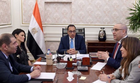 Egypt PM Madbouly, Tourism minister Mashat