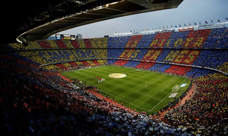 Camp Nou is the home of FC Barcelona and the largest stadium in Europe (AFP)
