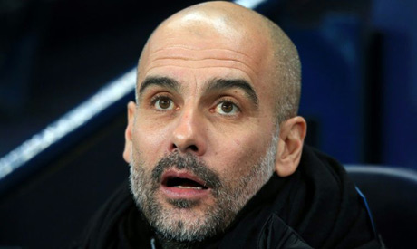 Manchester City manager Pep Guardiola (AFP)