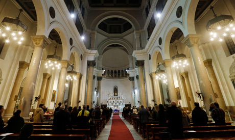 An interior view of Saint Joseph