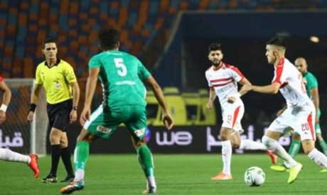 Zamalek	players (Reuters)