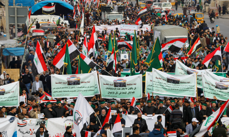 Iraqi demonstrators