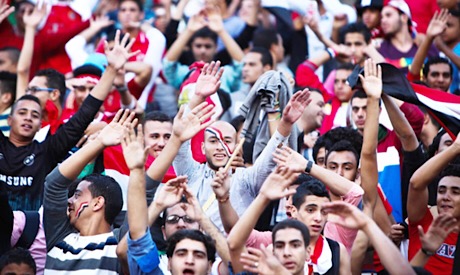 Egyptian Football Fans 