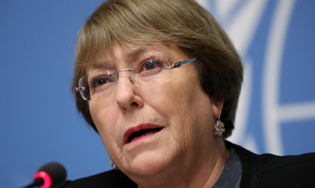 U.N. High Commissioner for Human Rights Michelle Bachelet 