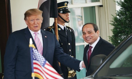 Donald Trump, Abdel Fattah el-Sisi