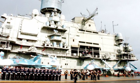 Kuznetsov aircraft carrier