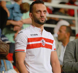 Zamalek football supervisor Amir Mortada