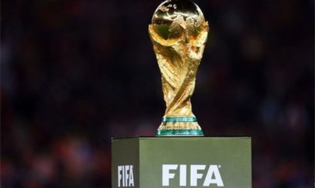 The Fifa World Cup trophy