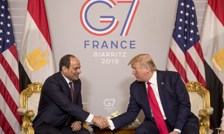 Trump, Sisi