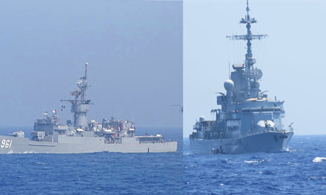 Egyptian, French navies