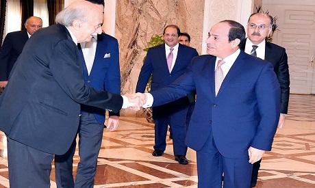 Sisi and Jumblatt 