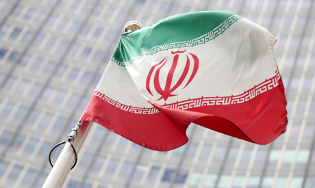  The Iranian flag 