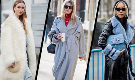Trendy winter coats