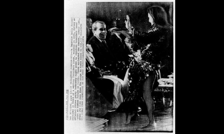 Soheir performing during Nixon’s visit to Egypt