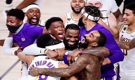 NBA Finals: Lakers down to last gasp against Celtics