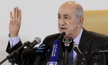 Algerian President Abdelmadjid Tebboune  Reuters