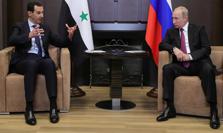 Al-Assad, Putin 