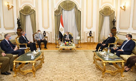 Egyptian military production minister and Poland