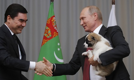 Putin & Berdimuhamedov