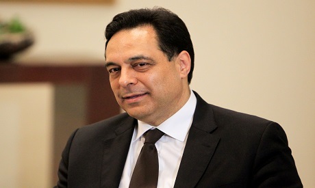 Lebanon’s caretaker prime minister, Hassan Diab Reuters	