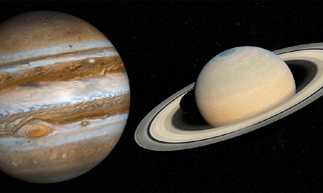  Jupiter and Saturn