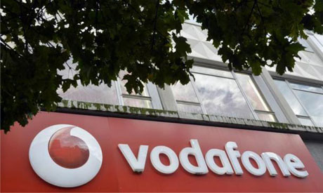 Vodafone branding (Reuters)