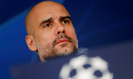 Manchester City manager Pep Guardiola (Reuters)