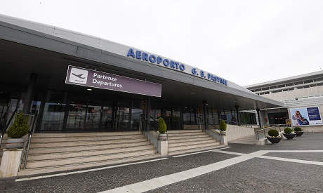 Airport in Rome 