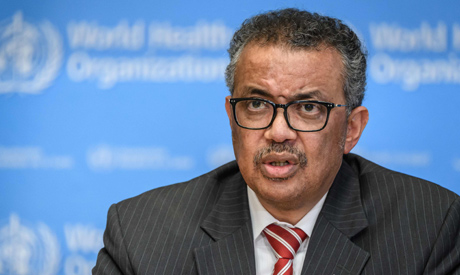 World Health Organization (WHO) Director-General Tedros Adhanom Ghebreyesus (AFP)