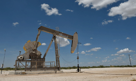 FILE PHOTO: A pump jack operates in the Permian Basin oil production area near Wink, Texas U.S. Augu