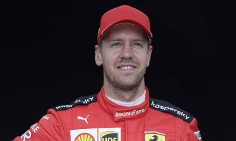 Ferrari driver Sebastian Vettel of Germany (AP)