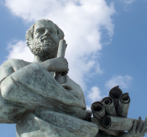 Statue of Aristotle (AFP)