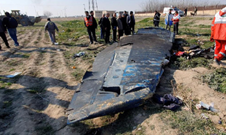 FILE PHOTO: General view of the debris of the Ukraine International Airlines, flight PS752, Boeing 7