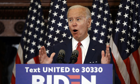 Democratic presidential candidate former Vice President Joe Biden (AP)