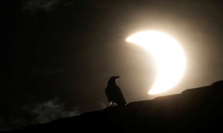 Partial solar eclipse 